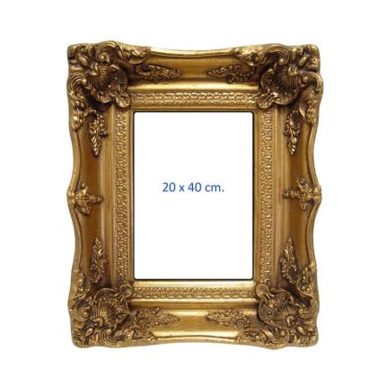 Bilderrahmen, goldfarben, FRAME