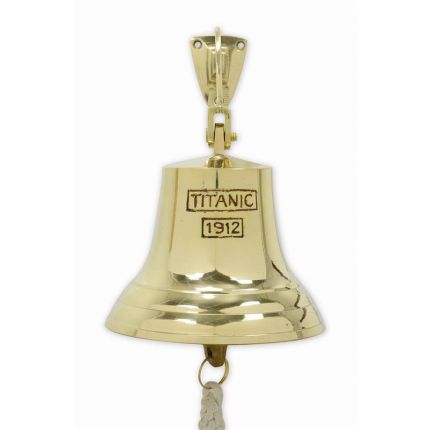 Messing-Schiffsglocke, A BRASS SHIP BELL "TITANIC 1912"