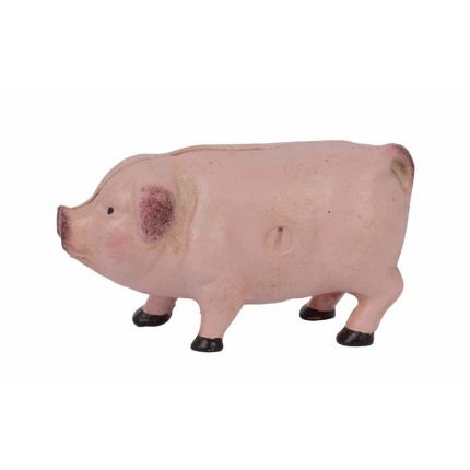 Kleines Gusseisen-Sparschwein, A SMALL CAST IRON PIG BANK