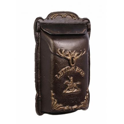 #A CAST IRON LETTERBOX