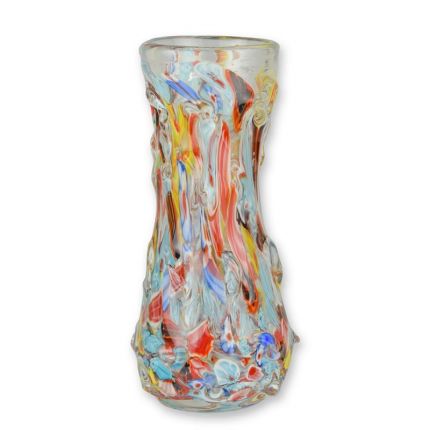 Glasvase im Murano-Stil, A MURANO STYLE GLASS VASE