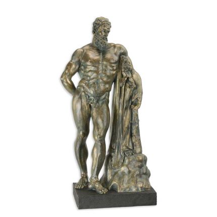 Polyresin-Figur Herkules, A RESIN FIGURINE OF THE FARNESE HERCULES
