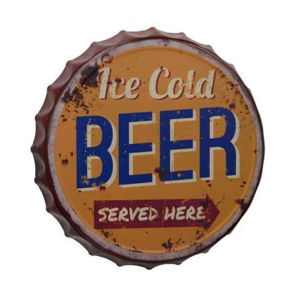 #A TIN BOTTLE CAP