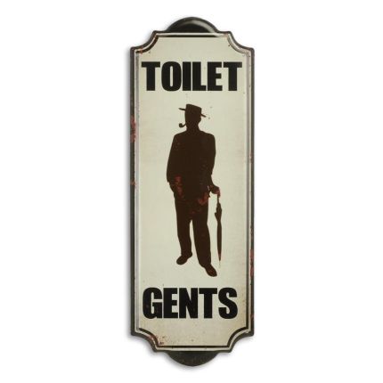 #AN EMBOSSED TIN PLATE