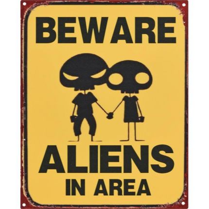 Blechschild, A TIN PLATE