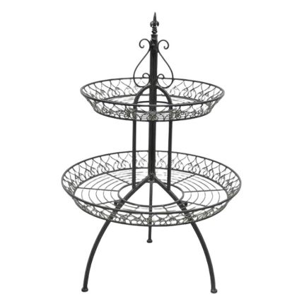 #IRON GARDEN ETAGERE, BROWN