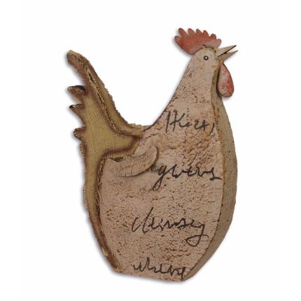 #TIN DECORATION CHICKEN
