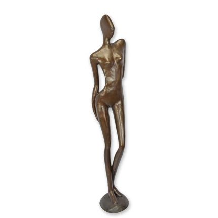Gartenstatue Aktmodel - H. 180,5 cm - Bronze