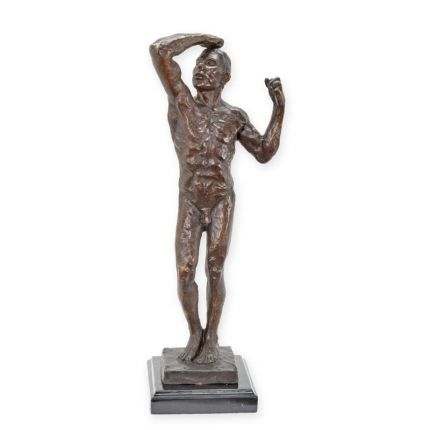 Bronzefigur "Bronzezeit" - männlicher Akt