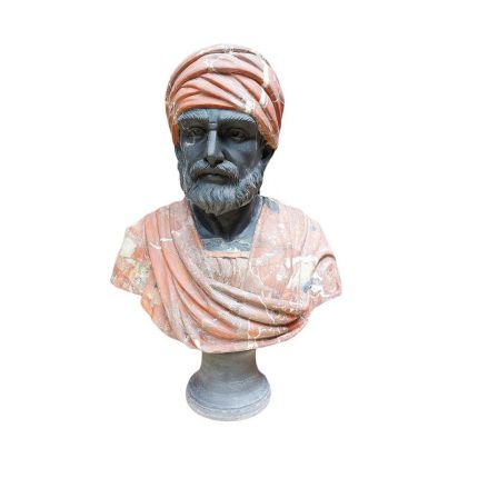 Marmorbüste Mann, A MARBLE BUST OF A MAN