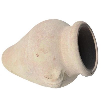 Krug - liegend - Terracotta - 2 Größen - Serie Amphora