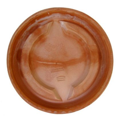 Galestro Terracotta, Sottovasi, Unterteller, rund, grau, Topfuntersetzer, Rundteller