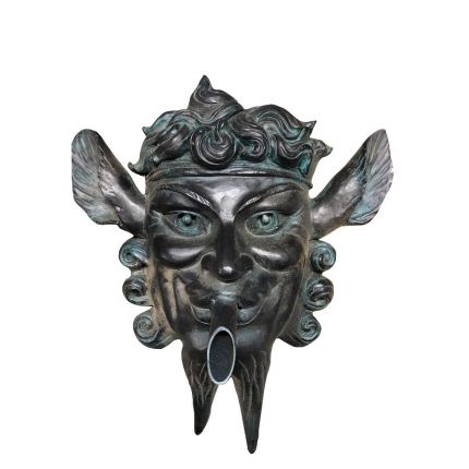 Bronzebrunnen, Wandbrunnen, Wasserspeier