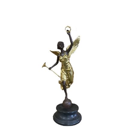 Bronze Figur, Fee, Elfe, Fairy, Bronzefigur, Gartendekoration