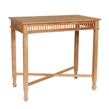 Teak, Betawi hoher Teaktisch, Bartisch, Stehtisch, Gartentisch, Holztisch, Tisch