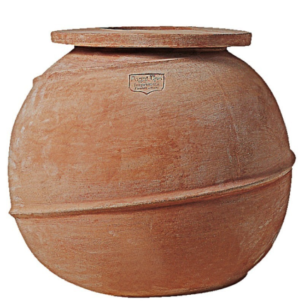 Impruneta Terracotta, Vitondo, Pflanztopf, Blumentopf, Vase