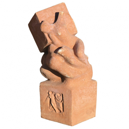 Impruneta Terracotta, Scultura Susy, Gartenfigur, Dekofigur, Kunstfigur