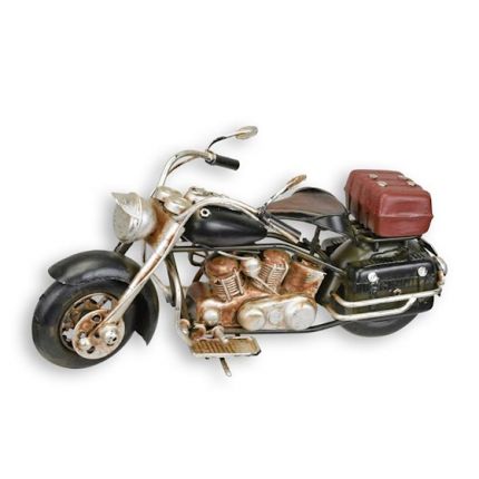 Miniaturmodell Motorrad - Länge 19,3 cm - Blechmodell
