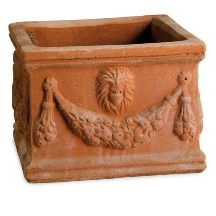Impruneta Terracotta, Cassetta Leoncino , Pflanzschale