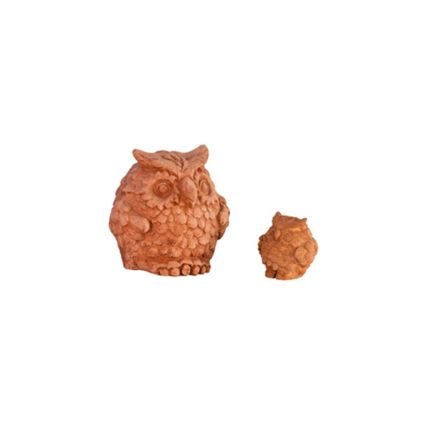 Terracotta Galestro, gufo decorativo