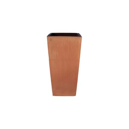 Impruneta Terracotta, schlichter quadratischer Pflanztopf