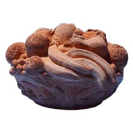 Impruneta Terracotta, Cestino frutta ovale, Montecchio SONDERANGEBOT 60% reduziert