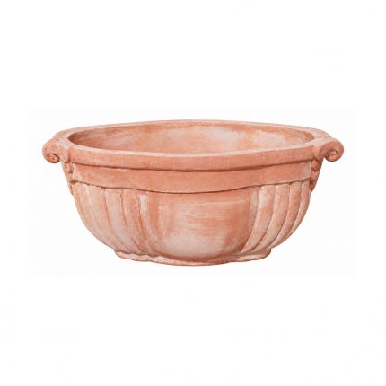 Galestro Terracotta Ovales Pflanzgefäß – Ovale Con Manici