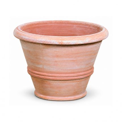 Galestro Terracotta Pflanzgefäß – Conchino Liscio