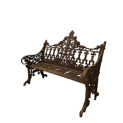 Gusseisen Bank, groß, Coalbrookdale, Gusseisenbank, Gartenmöbel