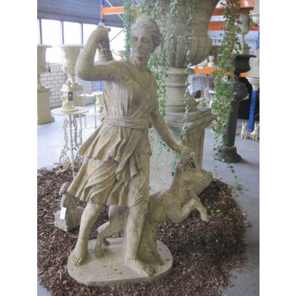 Naturstein, Steinfigur, Lady Diana