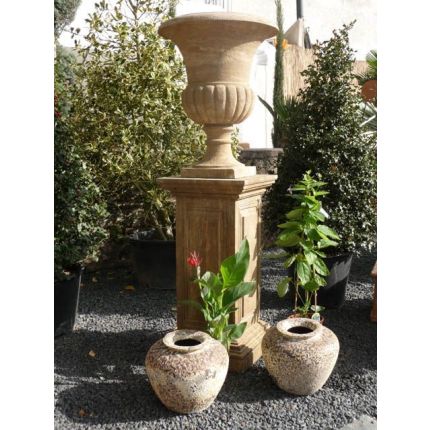 Natursteinpokal & Sockel, Steinsäule, Sockel, Pokal, Säule, Steinpokal