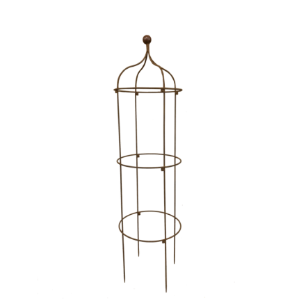 Eisen-Rankgitter, Rankhilfe, Pflanzenständer, Ranksäule, Rankturm, Obelisk