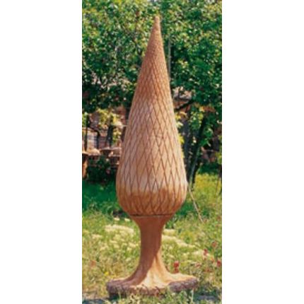  Impruneta Terracotta, Cipresso, Zapfen, Pinienzapfen