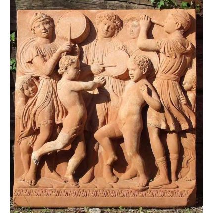 Impruneta Terracotta, Pannello cantorie Della Robbia, Wandbild, Dekoration