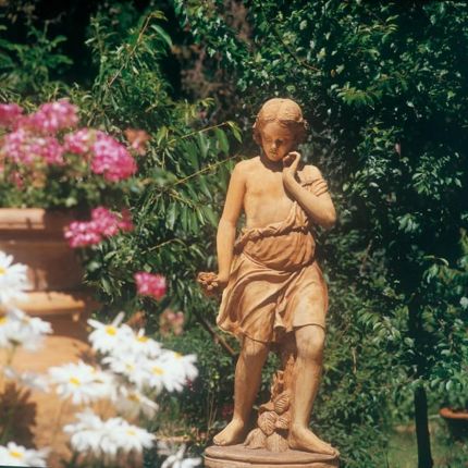 Impruneta Terracotta, Statua Samaritana, Figur, Samariter, Statue