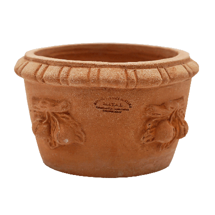Impruneta Terracotta, Vasetto con ciliege, Blumentopf, Pflanzgefäß, Vase, Topf