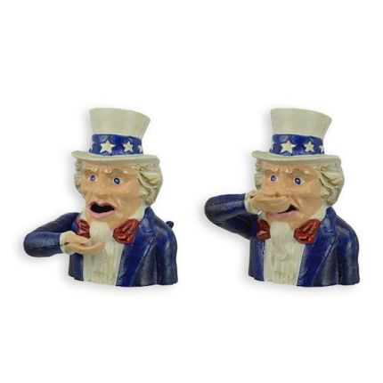 Gusseisen-Spardose Uncle Sam - mechanisch