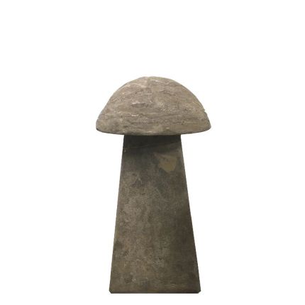 Naturstein, Steinfigur, Pilz, Stachelstein, Höhe 100 cm, Gartenfigur