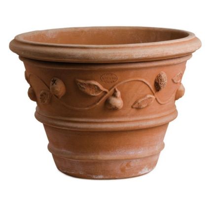 Impruneta Terracotta, Limoni, Pflanztopf, Blumentopf, Gefäß, Topf, Vase