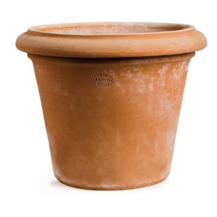 Impruneta Terracotta, Vaso Münster, Pflanztopf, Blumentopf, Gefäß, Topf, Vase