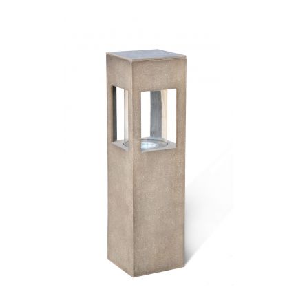 Gartenlampe - H. 80/110 cm - EasyLite - Farbe Natur - Fiberglas - 2 Größen