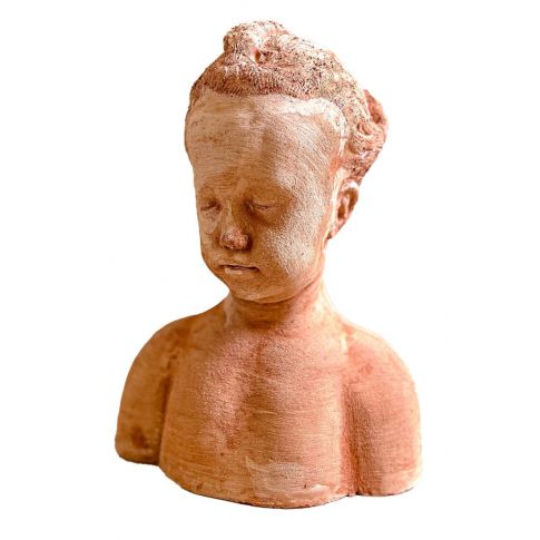Galestro Terracotta, Principessa Arti, M&auml;dchenb&uuml;ste, B&uuml;ste, M&auml;dchen, Dekorationsfigur