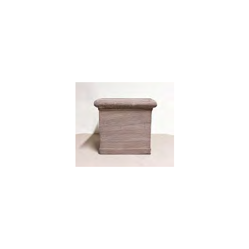 Cubo Liscio - Vierecktopf - Galestro Terracotta - 3 Größen