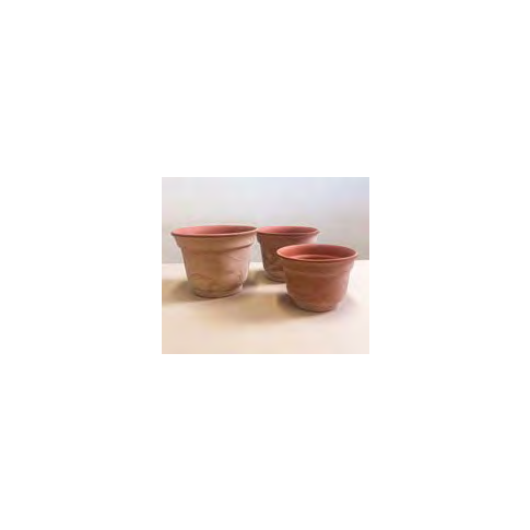 Kleine Blumentöpfe - Galestro Terracotta - 3 Größen - 2 Farben