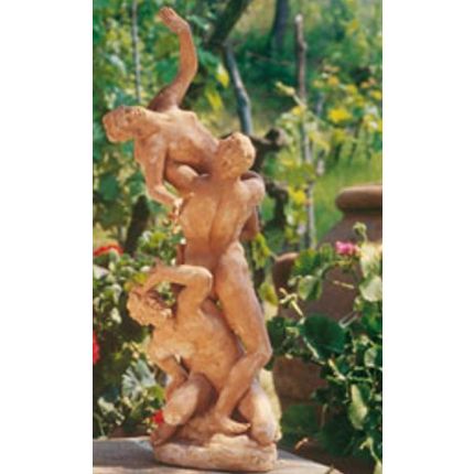 Impruneta Terracotta, Ratto delle Sabine, Der Raub der Sabinerinnen, Figur