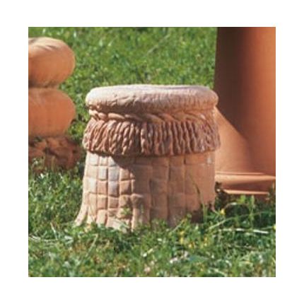 Impruneta Terracotta, Base, Sedile corbello, Sockel