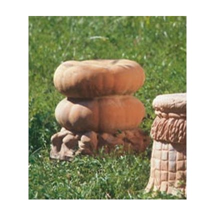 Impruneta Terracotta, Base, Sedile Zucca, Sockel