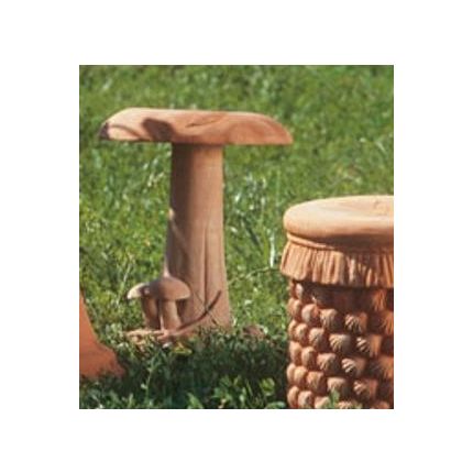 Impruneta Terracotta, Base, Sedile fungo, Sockel