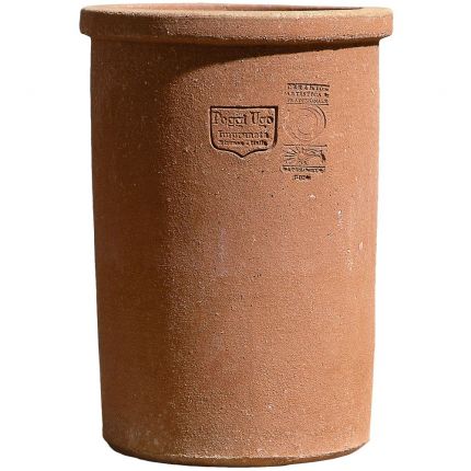 Impruneta Terracotta, Portabottiglie Liscio, Flaschenhalter, Weinkühler