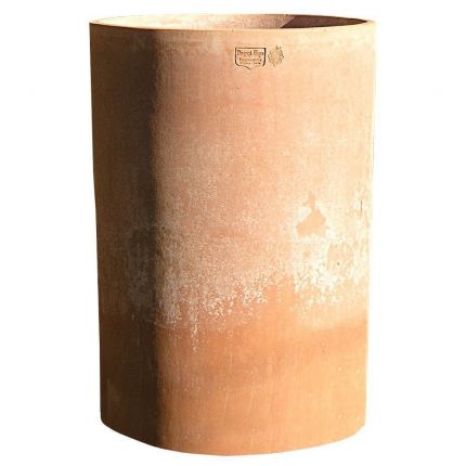 Impruneta Terracotta, Cilindro Alto, Pflanztopf, Blumentopf, Vase, Topf